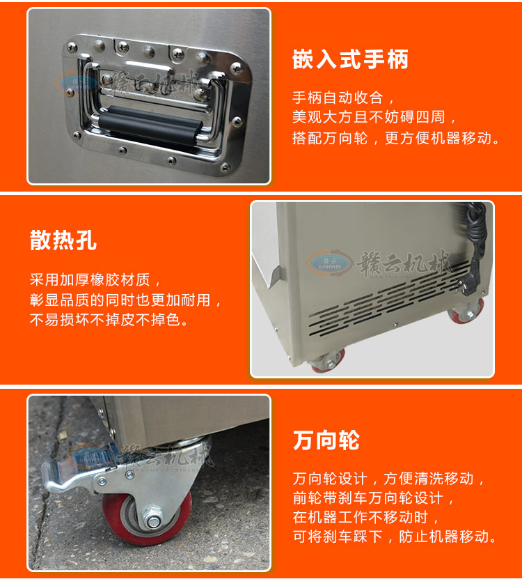 小型切片切絲機(jī)價(jià)格圖片，刀組可拆缷清洗方便(圖11)