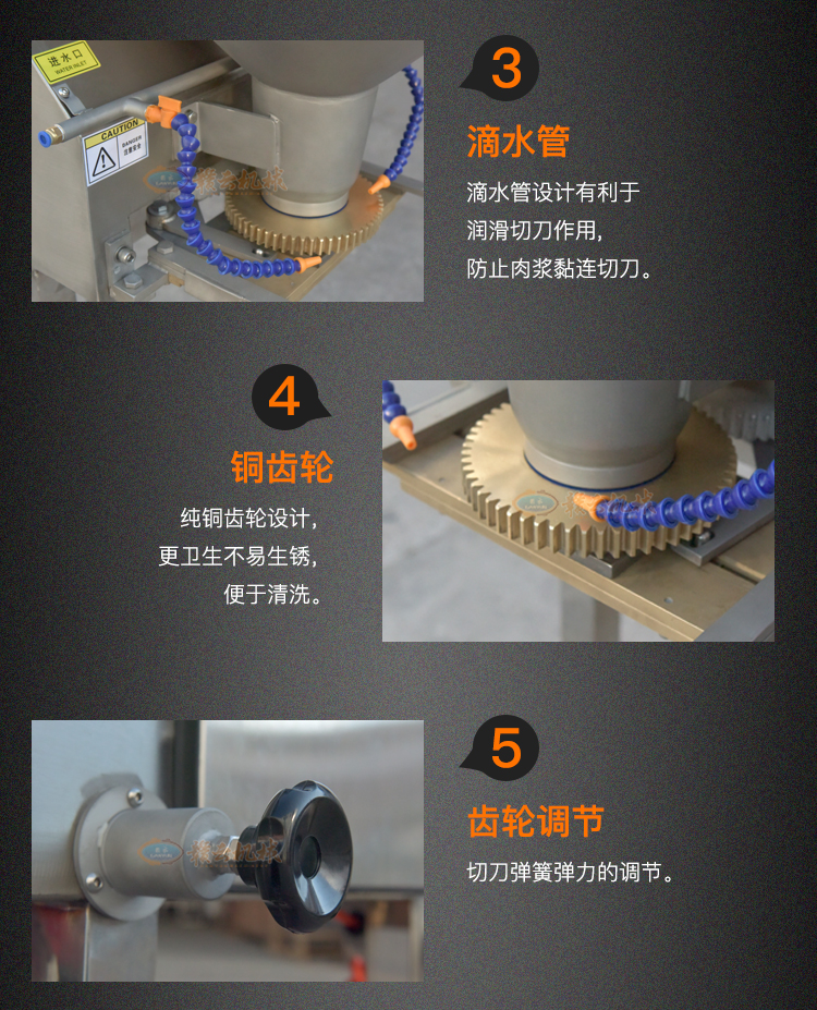 山東江蘇河北獅子頭成型機四喜丸子加工機變頻成型大肉丸機(圖6)